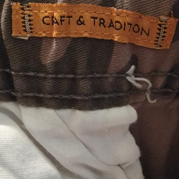 Across The Pond Signature Line Green Camo Mens Drawstring Jogger Pants - Size 2X - Picture 9 of 11